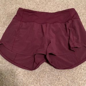 Lululemon speed up shorts